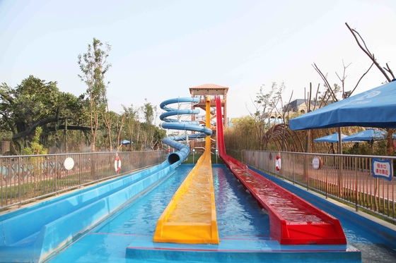Handelswasserrutsche für Kinder, Spielplatzgeräte im Freien für Wasser-Park