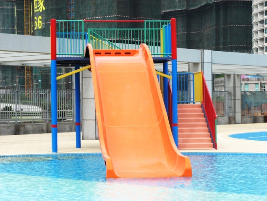 Die Wasserrutsche-Fiberglas-Pool-Dia der Spaß-Kinder für Wasser-Park-Ausrüstung im Freien