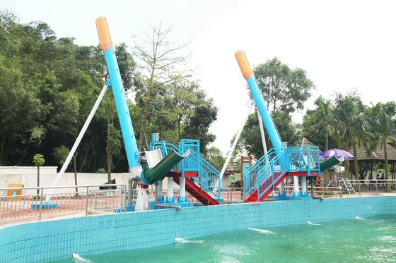 Kommerzieller lustiger Fiberglas-Pool-Wertverlust/Kanonenkugel des freien Falls für Wasser-Freizeitparks
