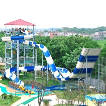 Fiberglas-Erholungsort Waterpark-Projekt, Riese schiebt Fahrprojekte für Wasser-Park