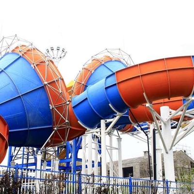 Handelsfiberglas-Wasser-Achterbahn-Dia für Familien-Vergnügungsparks