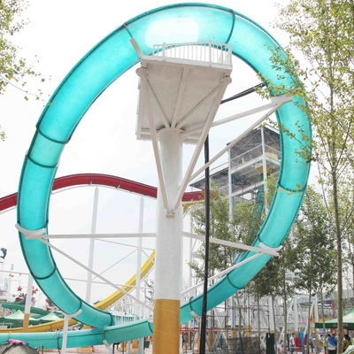 ExcitingSlide-Aqua-Park-Fiberglas-Wasserrutsche, Plattform-Höhe 16m