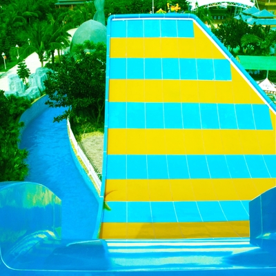 Kundengebundene Fiberglas-Wasser-Park-Ausrüstung/erwachsene Wasserrutsche mit Zweipersonenreitschwingen
