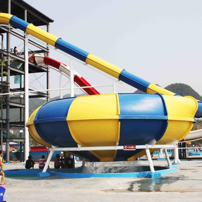 Erwachsene lange große Wasserrutsche für die Kapazität der Vergnügungspark-/Raum-Schüssel-Wasserrutsche-180riders/H