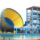Plattform-Höhe der Fiberglas-Pool-Dia-Supertornado-Wasserrutsche-14.6m