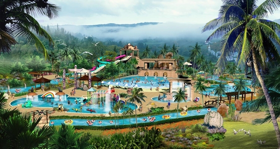Unterhaltungs-Wasser-Park-Begriffsentwurf/Berufsdesignteam für Wasser-Park