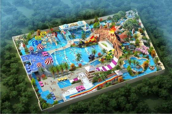 Safe kundengebundener Thema-Wasser-Park-Begriffsentwurf für Vergnügungspark