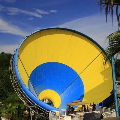 FRP-Aqua-Park-Ausrüstung für Erwachsenen, kundengebundenes Tornado-Dia/Fiberglas-Wasserrutsche