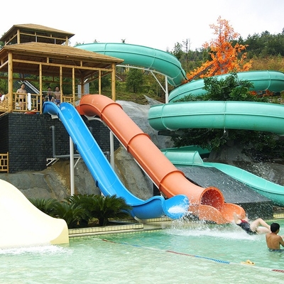 Innen-/kundenspezifische Wasserrutsche-Spiele im Freien für Kinder/Familienurlaub-Erholungsort