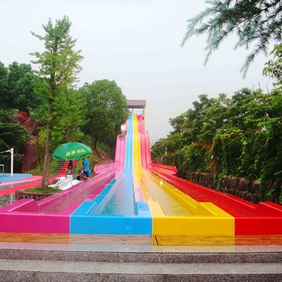 Freizeitpark-kundenspezifische Wasserrutsche-Stahlkonstruktion für das Hotel/Erholungsorte benutzt