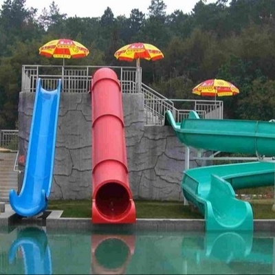 Die Wasserrutsche-buntes Fiberglas-Swimmingpool-Dia der Miniwasser-Park-Kinder