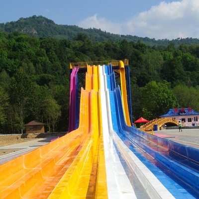 Heißer Verkaufs-Fiberglas-Wasserrutsche im Freien für den Erwachsenen verwendet in der Unterhaltung Waterpark