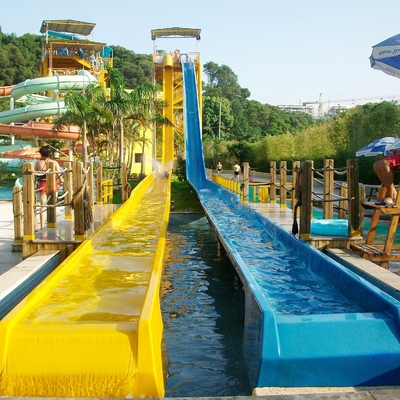 Wasserrutsche-Ausrüstung des Vergnügungspark-Faser-Glas-freien Falls im Freien für Outdor-Wasser-Park