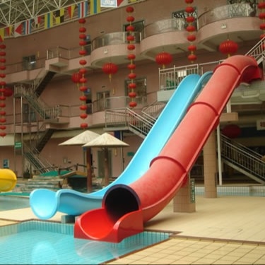 Innen-/Fiberglas-Wasserrutsche-Spiele im Freien für Kinder/Familienurlaub-Erholungsort