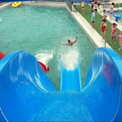 Innen-/Fiberglas-Wasserrutsche-Spiele im Freien für Kinder/Familienurlaub-Erholungsort