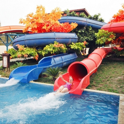 Fiberglas-Wasserrutsche für Swimmingpool-Ausrüstung für Kinderwasser-Spiel für Kinderwasser-Park