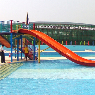 Die Wasserrutsche der Fiberglas-Kinder, Handelswasserrutsche für Erholungsort-Wasser-Pool/Kinder wässern Park