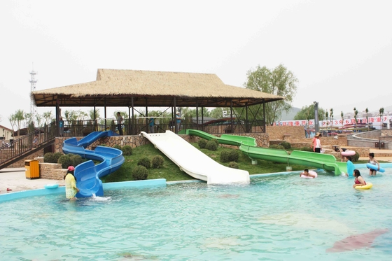 Kundengebundene Kinderwasserrutsche-Vergnügungspark-Spiele für Familien-Interaktion