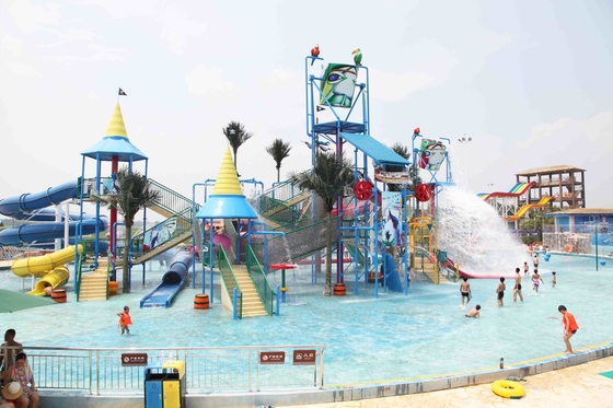 Unterhaltungs-Wasser-Festung mit erwachsenen Wasserrutschen/Kindwaterslide