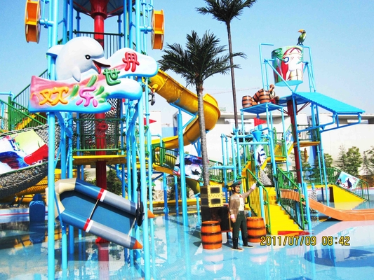 Gigantische Wasser-Haus-Aqua-Spielplatz-Sport-Wasser-Park-Vergnügungspark-Ausrüstung