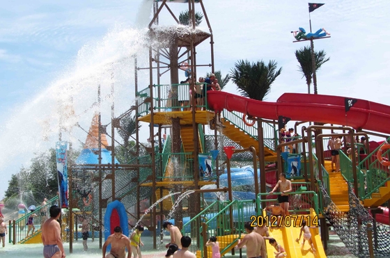 Aufregende Aqua-Wasser-Park-Wasser-Festung für Vergnügungspark-Ausrüstung