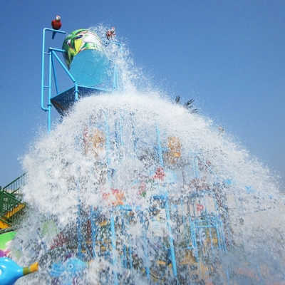 Wasser-Spiel-Spielplatz-Wasser-Park im Freien, großes Wasser-Haus für 100 Reiter Soem