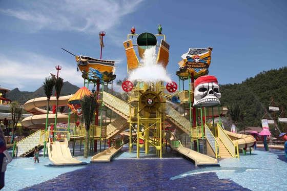 Kundengebundene gigantische Wasser-Haus-Aqua-Sport-Wasser-Park-Vergnügungspark-Ausrüstung