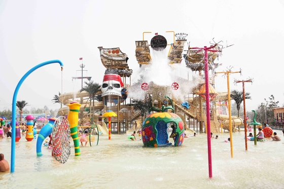 Kundengebundene gigantische Wasser-Haus-Aqua-Sport-Wasser-Park-Vergnügungspark-Ausrüstung