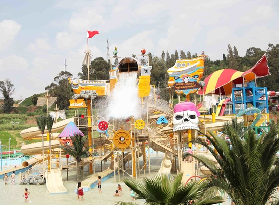 Riesige Wasser-Spielplatzgeräte für Aqua-Freizeitpark kundengebundene Wasserrutsche