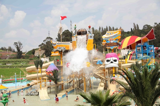 Gigantische Wasser-Haus-Aqua-Spielplatz-Wasser-Park-Vergnügungspark-Ausrüstung