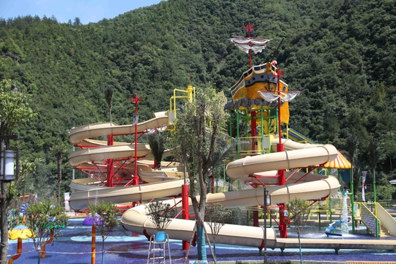 Gigantische Wasser-Haus-Aqua-Spielplatz-Wasser-Park-Vergnügungspark-Ausrüstung