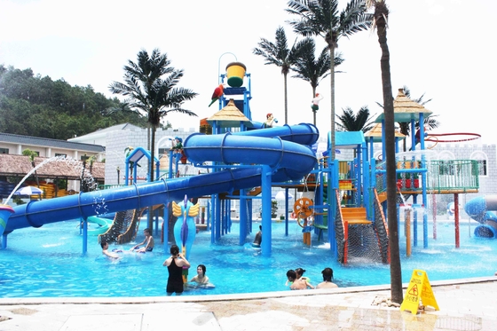 Große Aquaspielplatzgeräte im waterpark projektieren, Aquaparkspiele