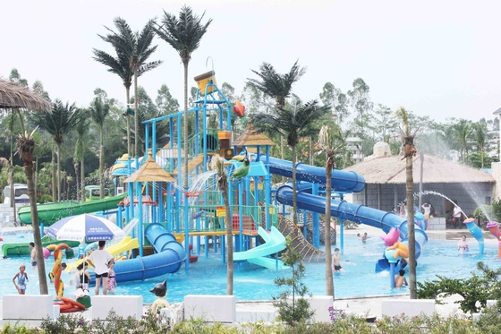 Große Aquaspielplatzgeräte im waterpark projektieren, Aquaparkspiele