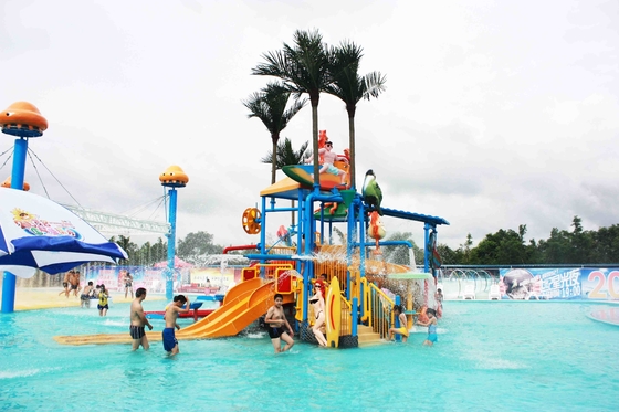 Das Wasser-Spielplatz-Handelswasser-Park-Ausrüstung der Unterhaltungs-Fiberglas-Kinder