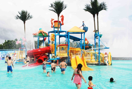 Das Wasser-Spielplatz-Handelswasser-Park-Ausrüstung der Unterhaltungs-Fiberglas-Kinder