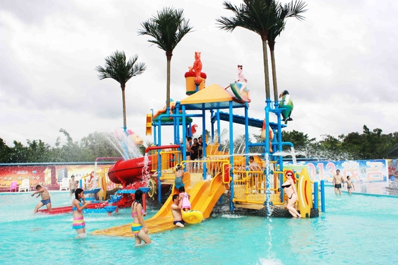 Das Wasser-Spielplatz-Handelswasser-Park-Ausrüstung der Unterhaltungs-Fiberglas-Kinder