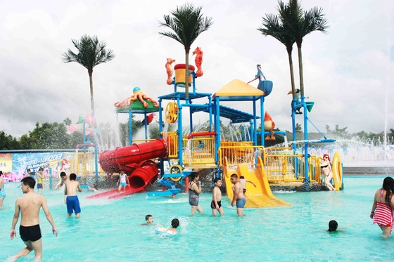 6,5 m-Kinder wässern Haus-/Wasser-Spielplatzgeräte für Swimmingpool