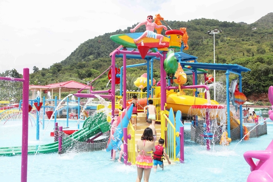 Wässern Sie Spiele für Kinder, Miniwasser-Park mit Kindern schieben (SW-SB)