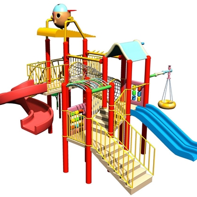 Das Wasser-Spielplatzgeräte der Gewohnheits-Kinder, der Spaß-Spiel-Fiberglas der Kinder schieben für Wasser-Park
