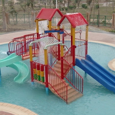 Elternteil-Kindthema-Spiel-Stations-Ausrüstung, das Wasser-Park-Spielplatz der Kinder für 30 Reiter