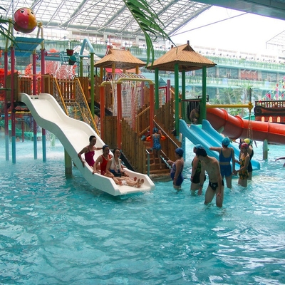 Innen-/Aqua-Park-Ausrüstung im Freien, das Wasser-Spielplatz der Kinder für den Familien-Spaß besonders angefertigt
