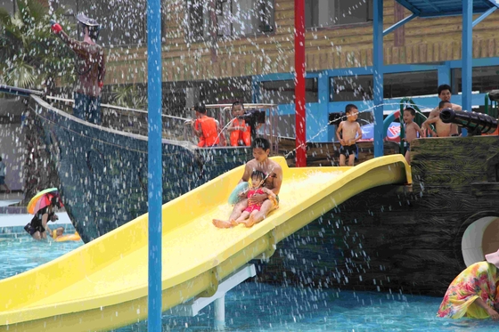 Seeräuber-Aqua-Spiel-Wasser-Park-Ausrüstung/großes Ferienzentrum-Fiberglas-Piraten-Schiff