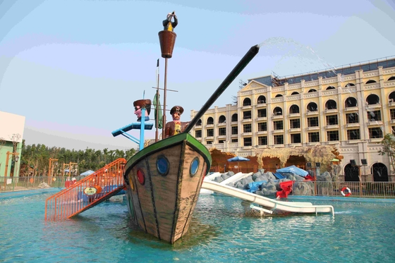 Seeräuber-Aqua-Spiel-Wasser-Park-Ausrüstung/großes Ferienzentrum-Fiberglas-Piraten-Schiff