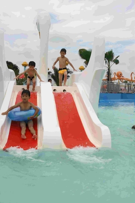 Kundengebundene Fiberglas-kleine Wasser-Pool-Dias bestimmt für Wasser-Park-Spiele
