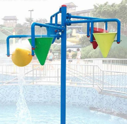 Bunter Karpfen-Spray-Park-Ausrüstungs-/das Wasser-Spielplatz der Kinder