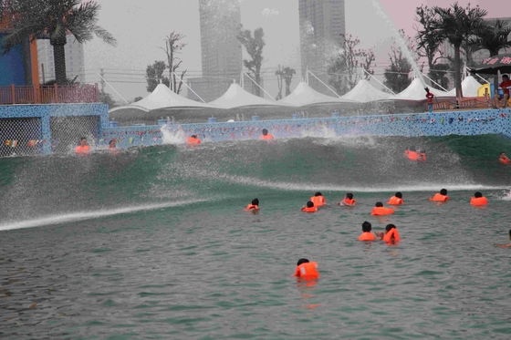 Aqua-Park-Wellenbad-Ausrüstung, Waterpark-Wellen-Maschine für Familien-Spaß
