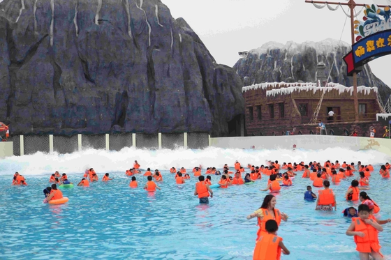 Familien-Wasser-Park-Wellenbad-Ausrüstung, Fiberglas-Aqua-Park-Produkt-Maschine