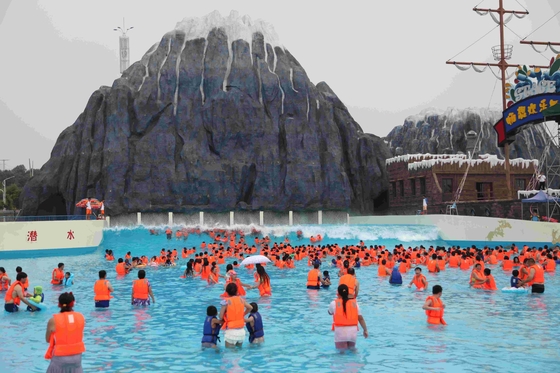 Wasser-Park-Wellenbad-Ausrüstung, Waterpark-Wellen-Maschine für Familien-Spaß im Aqua-Park