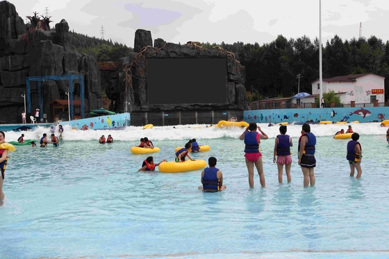 Fiberglas-Wasser-Park-Wellenbad-Wellen-Maschine im Freien für Familien-Unterhaltung