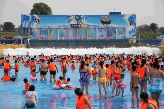 PLC steuern Wellenbad-Maschine für Unterhaltungs-Wasser-Park im Freien